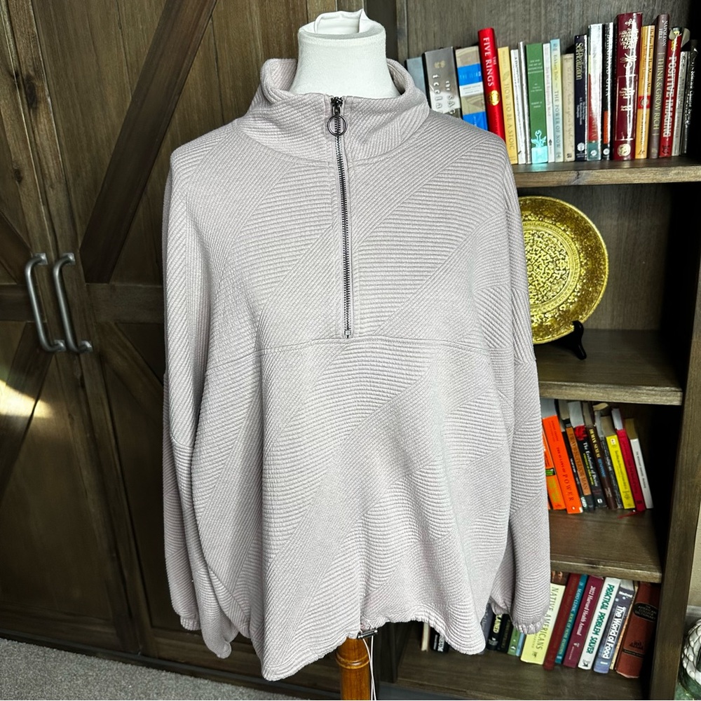 Balance Collection Light Purple Lilac Half-Zip Sweatshirt 🧵